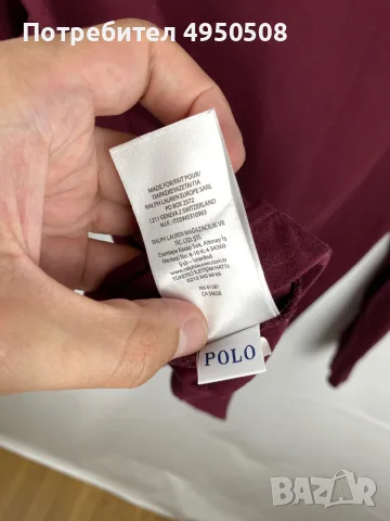 Polo Ralph Lauren мъжка блуза с дълъг ръкав, размер M, снимка 8 - Блузи - 56132777