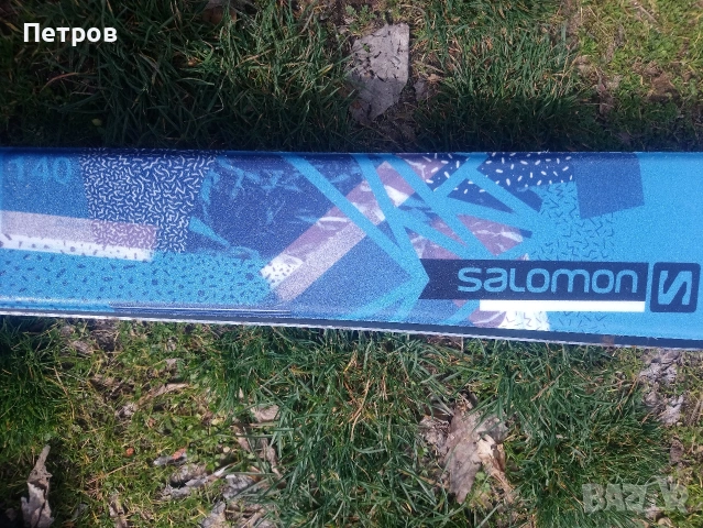 Два броя ски: "Росиньол" (146 см.) и "Саломон" (140 см.) каска "Рокси" , снимка 6 - Зимни спортове - 53755070