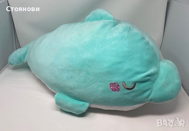 MINISO Делфин плюшена възглавничка , плюшена играчка  (Зелен), снимка 2 - Други - 41915065