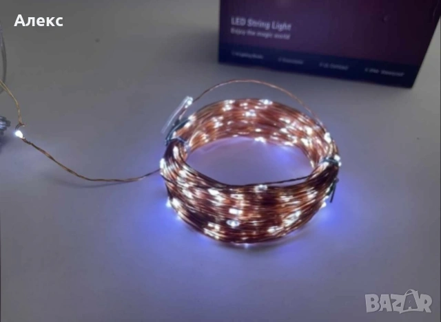 Намаление! Висококачествени Английски лампички на ток– 30м