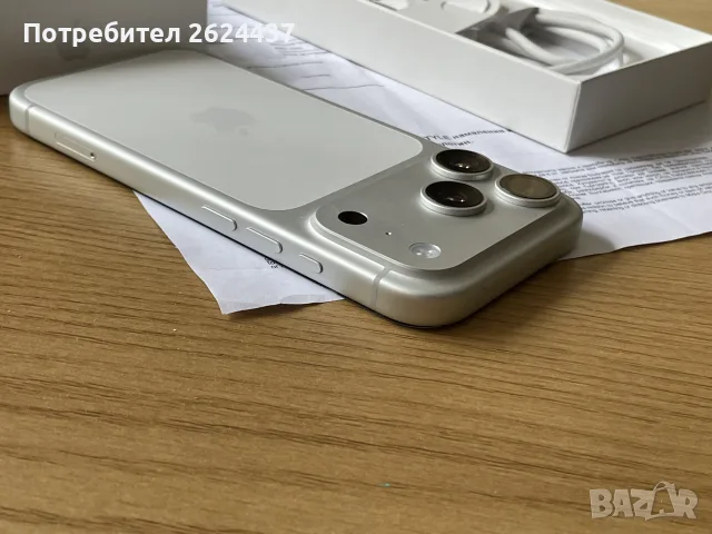 Бартер iPhone 17 pro 256 silver istyle 14 цикъла, снимка 4 - Apple iPhone - 56358577