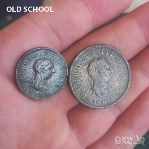 Монети Англия 1806г. Джордж lll 