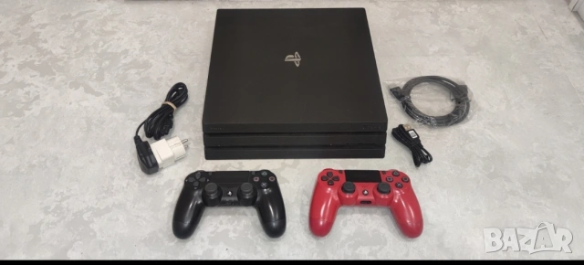 PS4-Pro-1 Tb+2 Джойстика, снимка 3 - PlayStation конзоли - 53196740