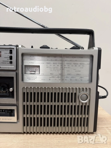 🔈Ретро моно немски радиокасетофон SABA RCR - 387🔈, снимка 4 - Радиокасетофони, транзистори - 56024460