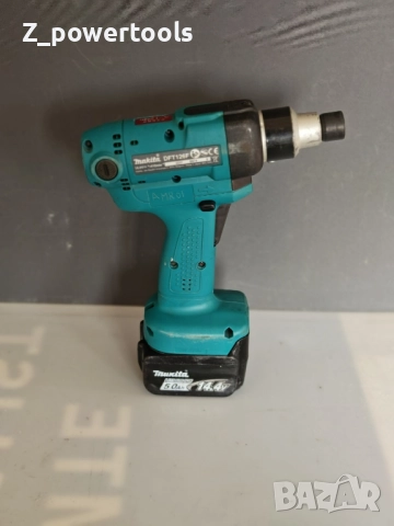 Makita DFT126F – Професионален винтоверт + зарядно + 2 батерии, снимка 4 - Винтоверти - 52301674
