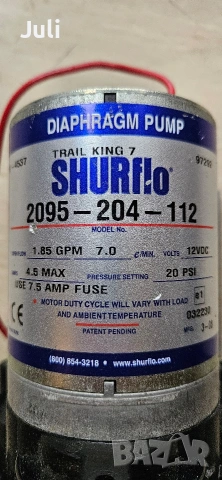 Водна помпа SHURflo , снимка 8 - Каравани и кемпери - 53581404