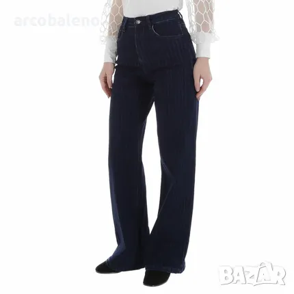 Дамски дънки с висока талия , снимка 2 - Дънки - 48408339