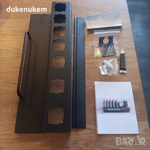 Поставка за Dyson Airwrap, стенен органайзер за всички приставки, снимка 8 - Сешоари - 53122055