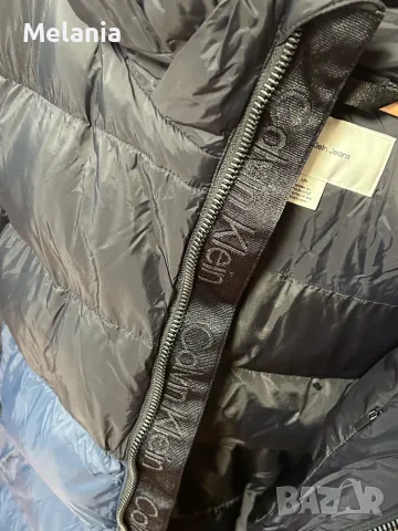 Оригинално мъжко зимно яке Calvin Klein Jeans, размер L, снимка 2 - Якета - 56083797