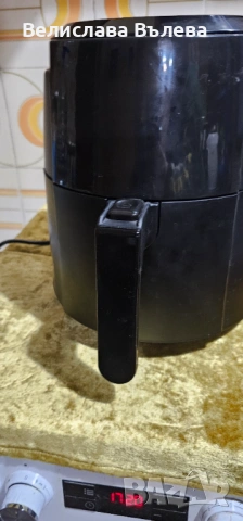 Air fryer deluxe noir