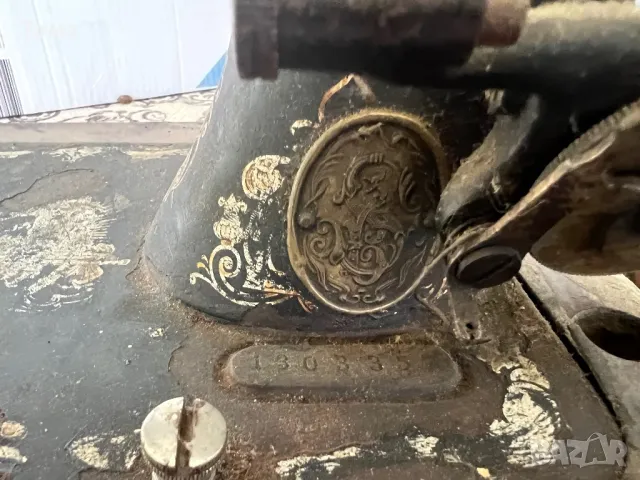 Стара шевна машина, снимка 2 - Антикварни и старинни предмети - 50431439