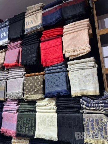 шалове christian dior fendi louis vuitton , снимка 2 - Шалове - 51700003