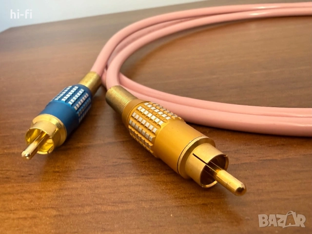 Sonic Link Silver Pink (Black Rhodium) RCA / Аудио кабели, снимка 8 - Ресийвъри, усилватели, смесителни пултове - 53766610