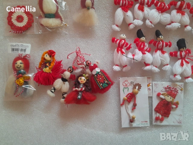 Мартеници - Пижо и Пенда, снимка 3 - Български сувенири - 52824710