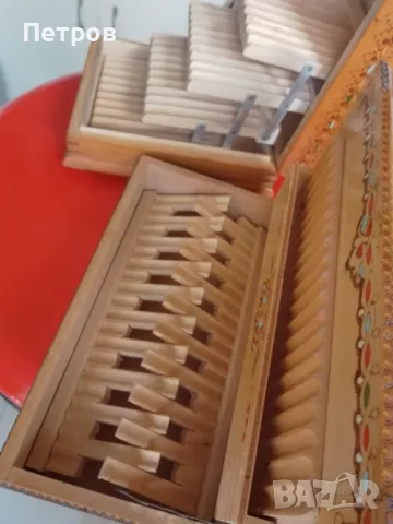 дървени кутийки за цигари, снимка 4 - Антикварни и старинни предмети - 47404292