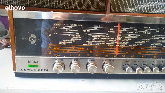 Радио Loewe Opta ST 228, снимка 10 - Радиокасетофони, транзистори - 41996760