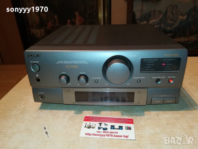 sony ta-ex70 stereo ampli 1409211143, снимка 6 - Ресийвъри, усилватели, смесителни пултове - 34128321