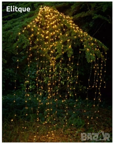 Декоративен сноп от 200 LED светлини , снимка 8 - Лед осветление - 52903994