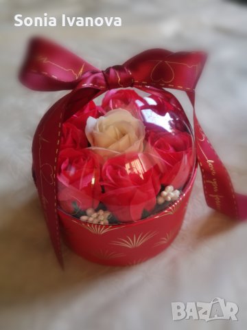 Подарък за специален повод. Нежни ароматни рози, снимка 7 - Подаръци за жени - 35918554