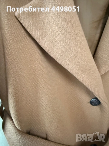 Палто Естествен Кашмир и вълна, снимка 6 - Палта, манта - 53222744