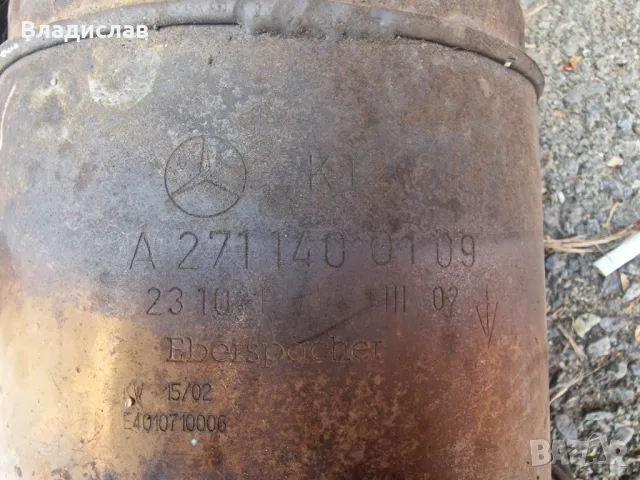 Катализатор Mercedes w203 C200 Kompresor sport coupe 163 коня, снимка 2 - Части - 50367101