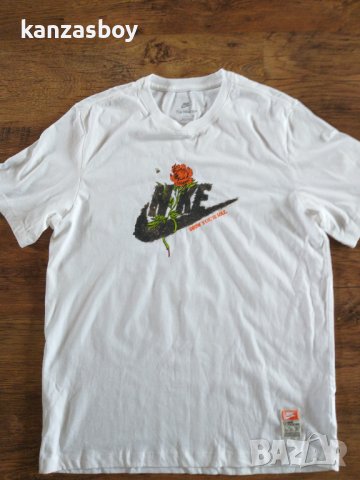 NIKE SPORTSWEAR SOLE T-SHIRT - страхотна мъжка тениска УГОЛЕМЕНА  КАТО НОВА , снимка 5 - Тениски - 41191396