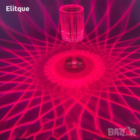 Декоративна настолна лампа с usb кабел и дистанционно , снимка 6 - Настолни лампи - 52904486