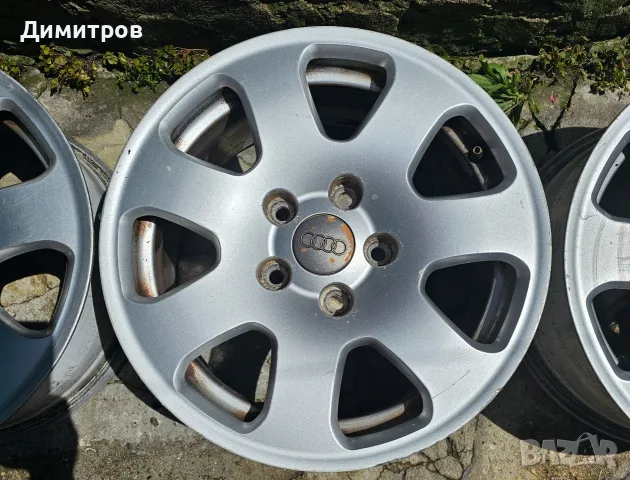 Оригинални ковани джанти за Audi 15" 5x112 – Fuchs (8E0601025), снимка 10 - Гуми и джанти - 55806387