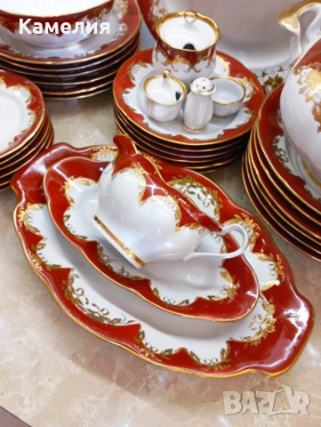 Руски порцелан , снимка 7 - Сервизи - 53686228