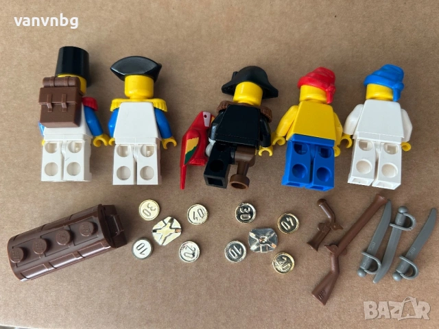 Lego 6251 Pirate Mini Figures (Sea Mates), снимка 2 - Конструктори - 53870600