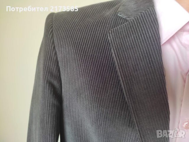 Продавам мъжко сако от кадифе LA-ORESTE, снимка 2 - Сака - 41468605