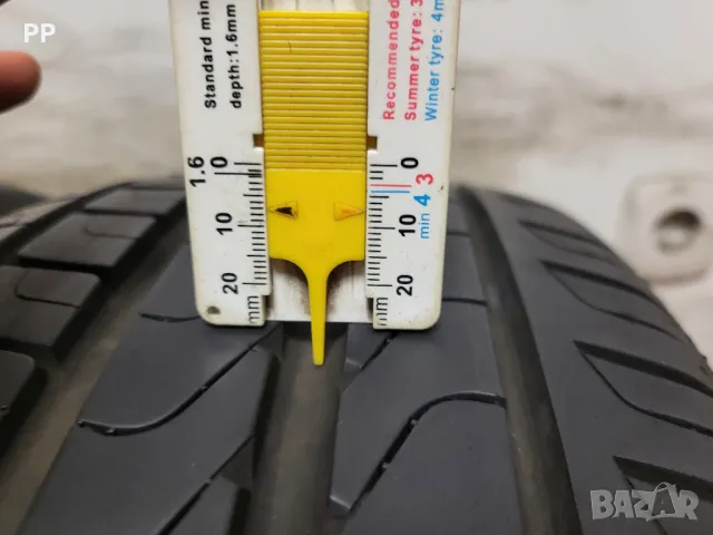 2 бр. 225/45/17 Pirelli / летни гуми, снимка 4 - Гуми и джанти - 49589395