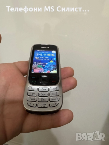 Nokia 6303 Топ състояние Сив Метален панел Silver, снимка 3 - Nokia - 51658295
