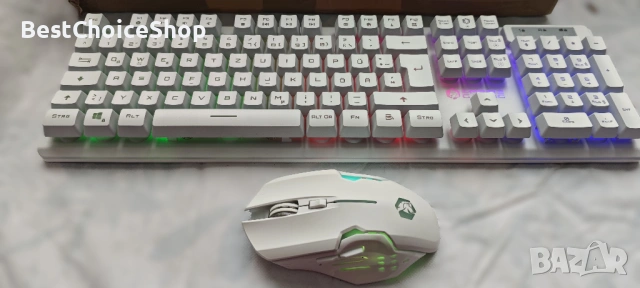 EMPIRE GAMING Armor RF800 безжична игрална клавиатура и мишка комплект, снимка 6 - Клавиатури и мишки - 53344661