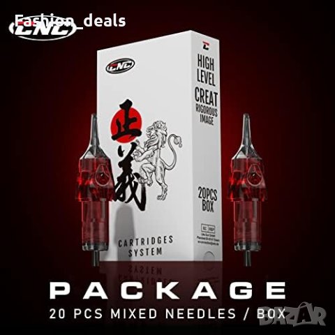 Нов Комплект 20 броя RS касети игли за еднократна употреба Татуировка, снимка 6 - Други - 41794418