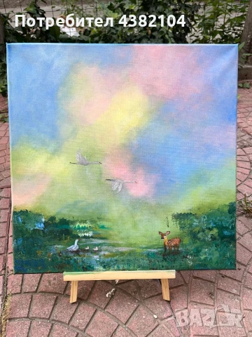 Ръчно нарисувана картина ,,Dasos”