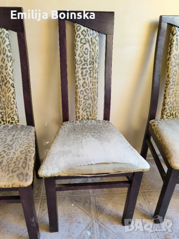 Трапезен комплект – маса + столове, снимка 6 - Маси - 53695687