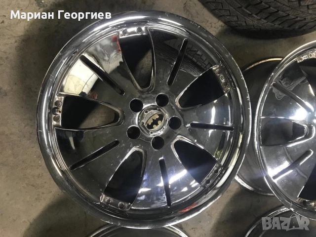 Лети Джанти 5х100 Никилирани, снимка 5 - Гуми и джанти - 52418049