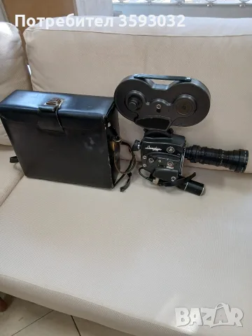 Beaulieu R16 Spécial Zoom – 16mm филмова камера в отлично състояние, с кейс , снимка 16 - Камери - 55661455