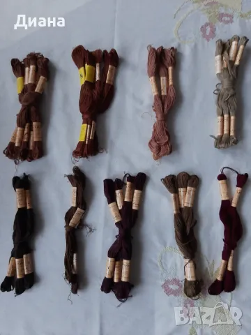 Конци памучни мулине, снимка 9 - Гоблени - 49625332