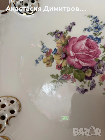 Голямо плато Rosenthal, снимка 6 - Антикварни и старинни предмети - 53339430