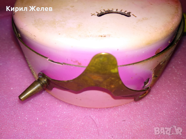 BLESSING REPEAT ALARM WEST GERMANY Стар РЯДЪК МОДЕЛ КОЛЕКЦИОНЕРСКИ МЕХАНИЧЕН НЕМСКИ БУДИЛНИК 26470, снимка 17 - Антикварни и старинни предмети - 44549441