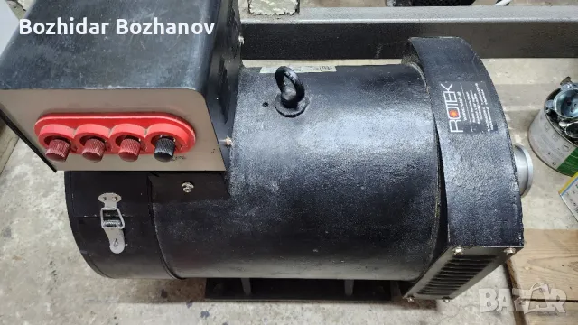 Генератор 3-фазен Рьотек Австрия 6.2 квА ,5кв./1500 об., снимка 2 - Други машини и части - 50174841