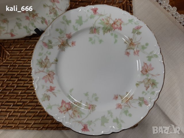 Порцеланов сервиз за торта внос от Холандия , снимка 5 - Сервизи - 41643982