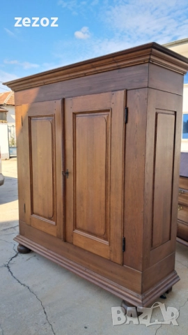 Шкаф гардероб ретро масив №74, снимка 2 - Гардероби - 51836942