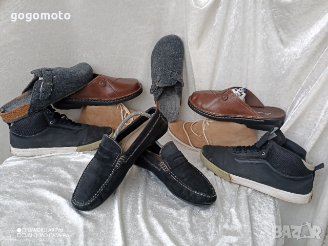 мъжки мокасини BATA® original, 41 - 42, естествена кожа, естествен велур , снимка 5 - Мокасини - 44581520