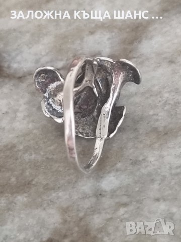 Винтидж сребърен пръстен , снимка 2 - Пръстени - 41022730