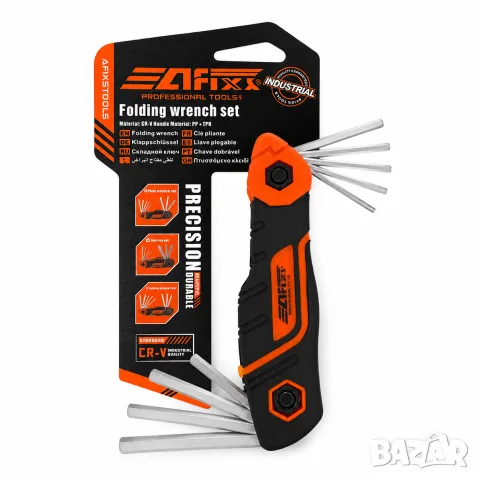 Комплект инструменти звезда Torx-8 броя T9-T40