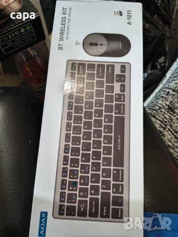 Безжична мишка с клавиатура 