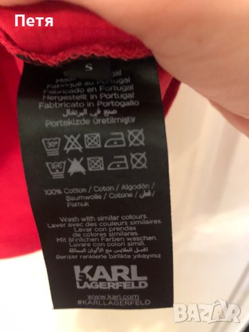 Karl Lagerfeld Дамска тениска, снимка 4 - Тениски - 40823412